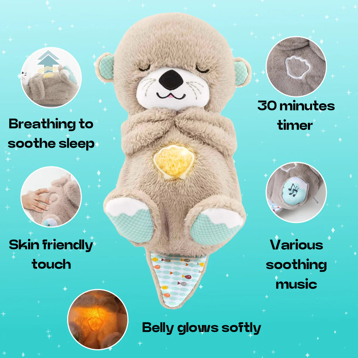HarmonyHug™ Cuddle Otter