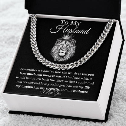 Amazing To My Husband Message Card for Birthday, Holiday, or Anniversary