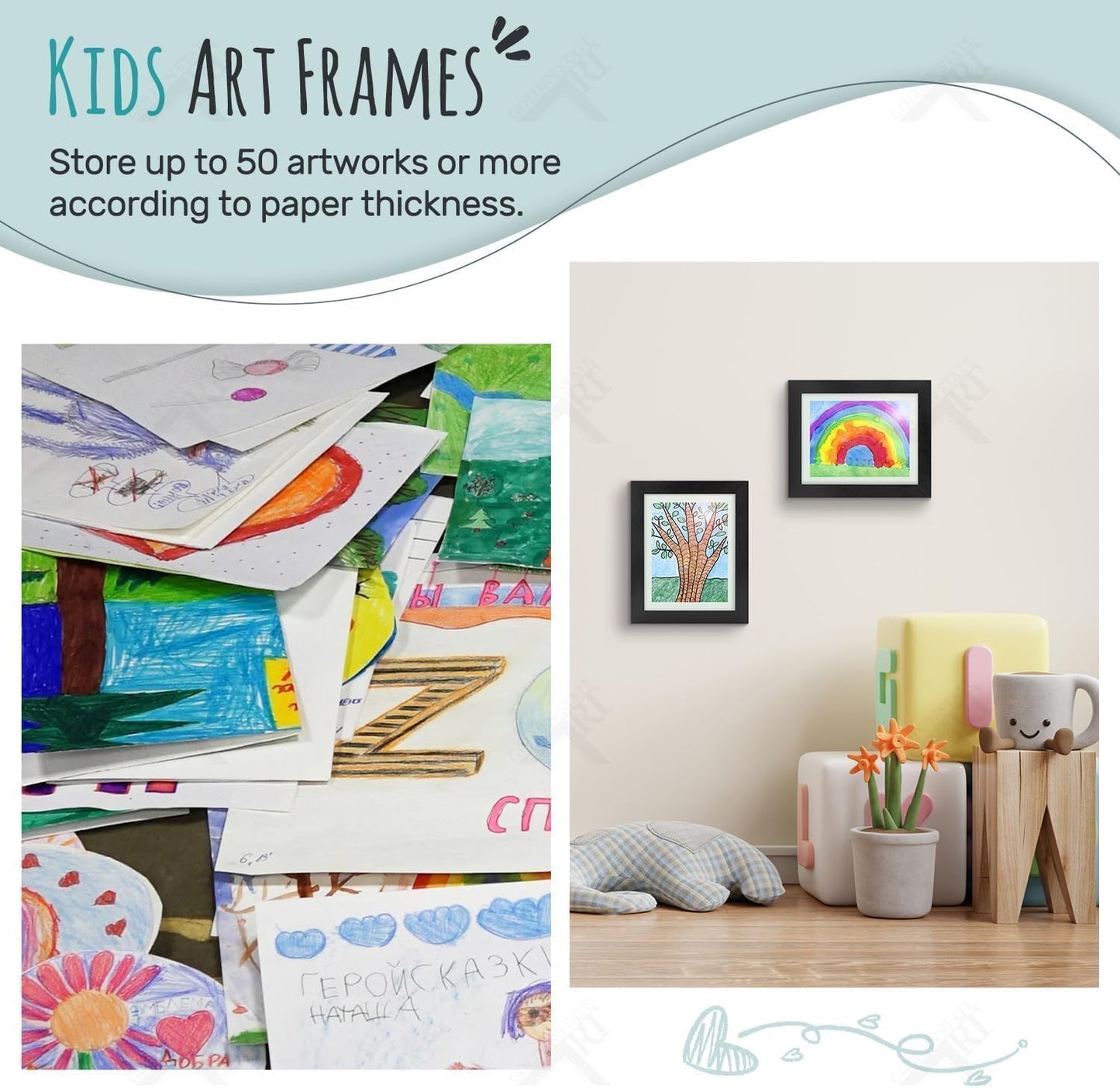 Kids Magnet Art Frames