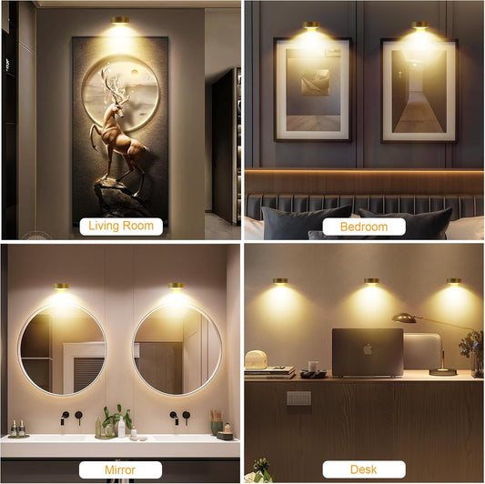 3 Pack LED Art Light w/ Remote