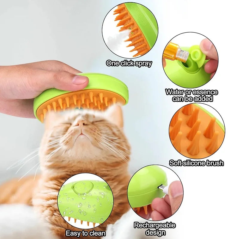 The Ultimate Fluff Vibe Purrfect Steamy Grooming Buddy